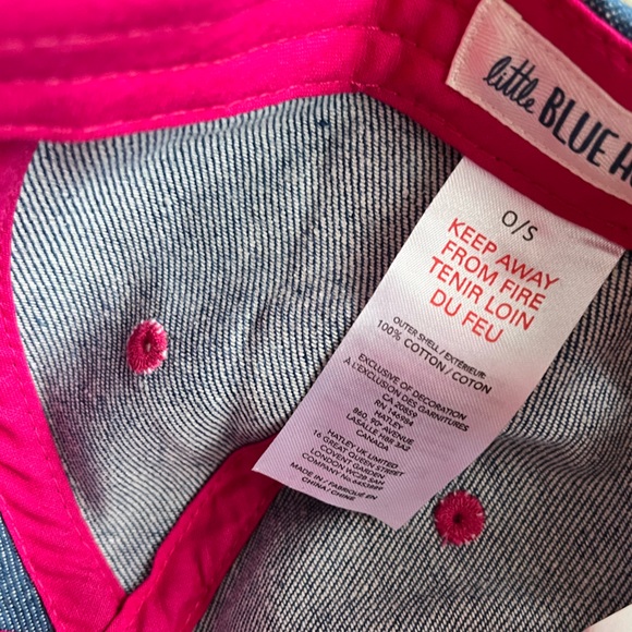 NWT - Hatley Adult Denim Baseball Cap - Size Adjustable - Picture 3 of 3